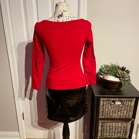 Paneled Patch Keyhole Cutouts Fit Bodice Vintage pullover Bright Neon Pop retro - Picture 5 of 7